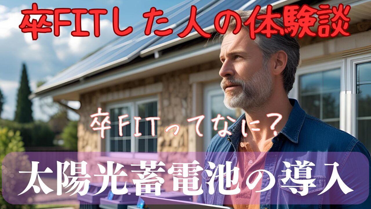 卒FITを考える