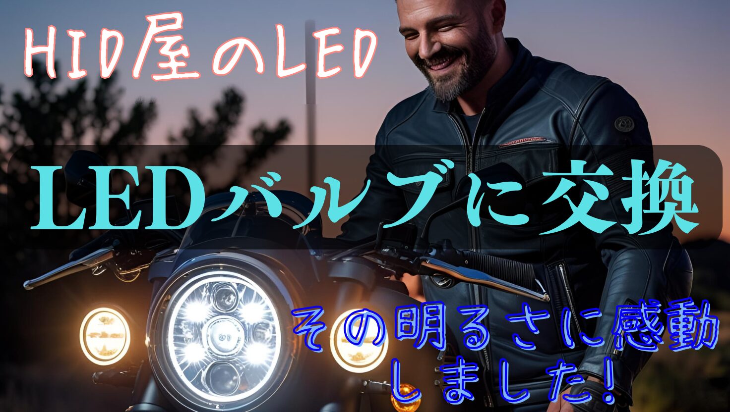 CB1300SFのヘッドライトバルブをLEDバルブに交換!もう、ハロゲンバルブには戻れない!